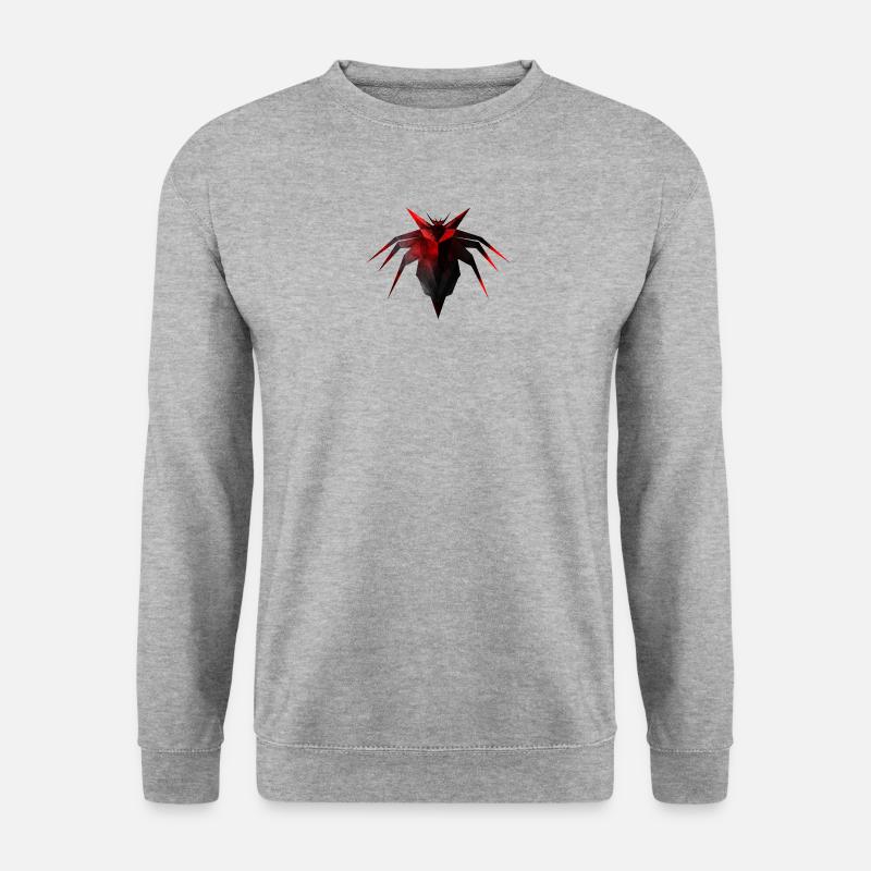 Spider - Unisex Pullover - Weißgrau meliert