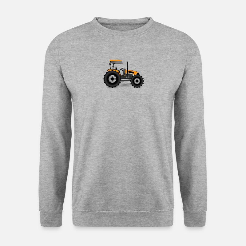 tracteur - Sweat-shirt Unisexe - gris chiné