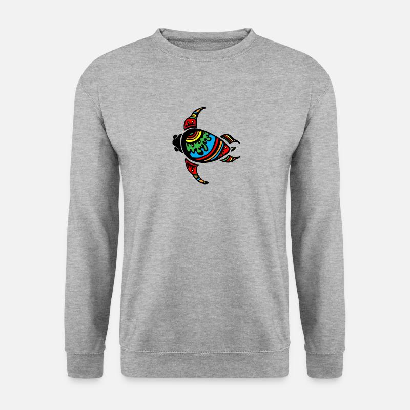 Ethno Travel Experience - Unisex Pullover - Weißgrau meliert