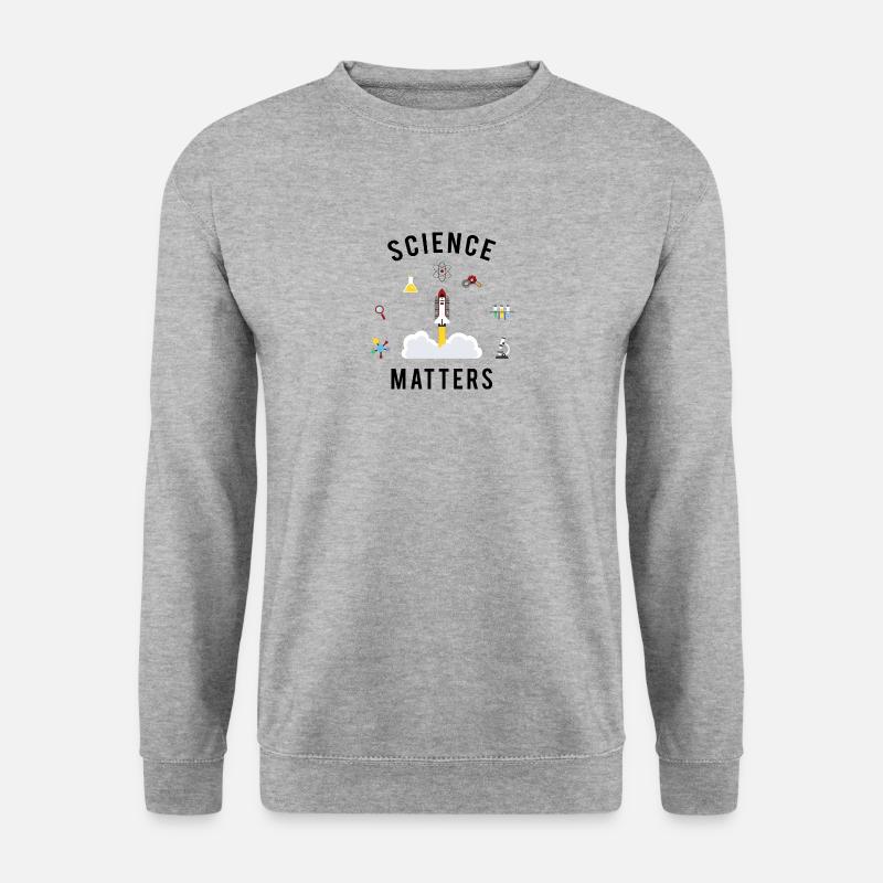 Science Matters - Unisex Sweatshirt - salt & pepper