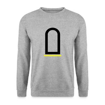 Stabsunteroffizier Feldwebelanwärter Dienstgrad - Unisex Pullover - Weißgrau meliert - Vorne - Alina (178cm) & Michal (187cm)