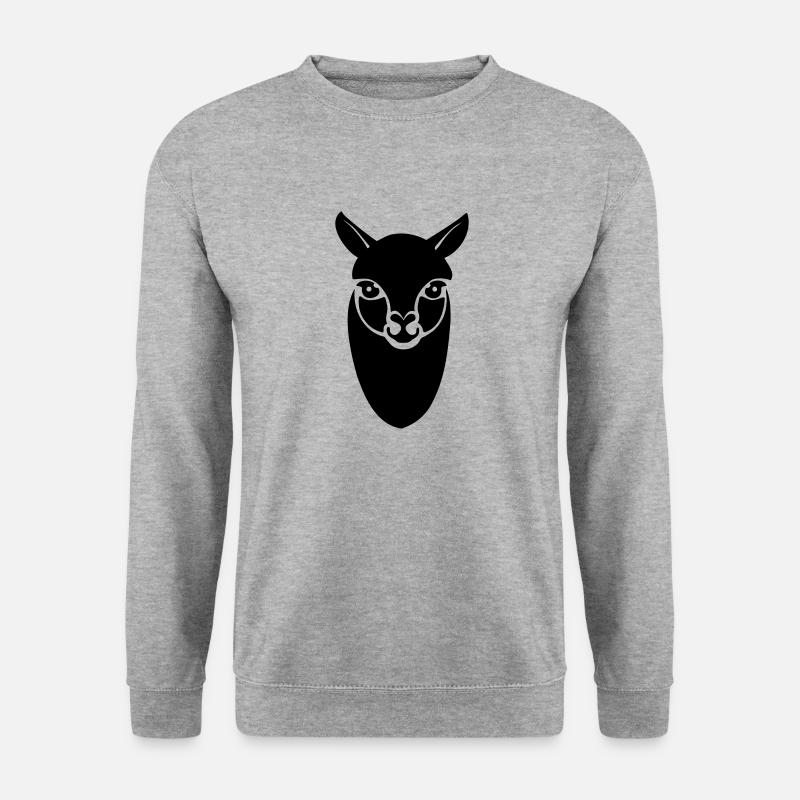Alpaca Llama - Unisex Sweatshirt - salt & pepper
