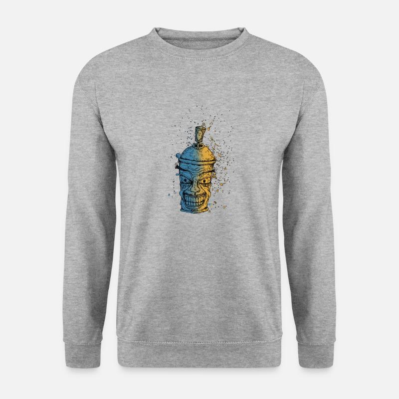 Graffiti Spray Can - Unisex Sweatshirt - salt & pepper