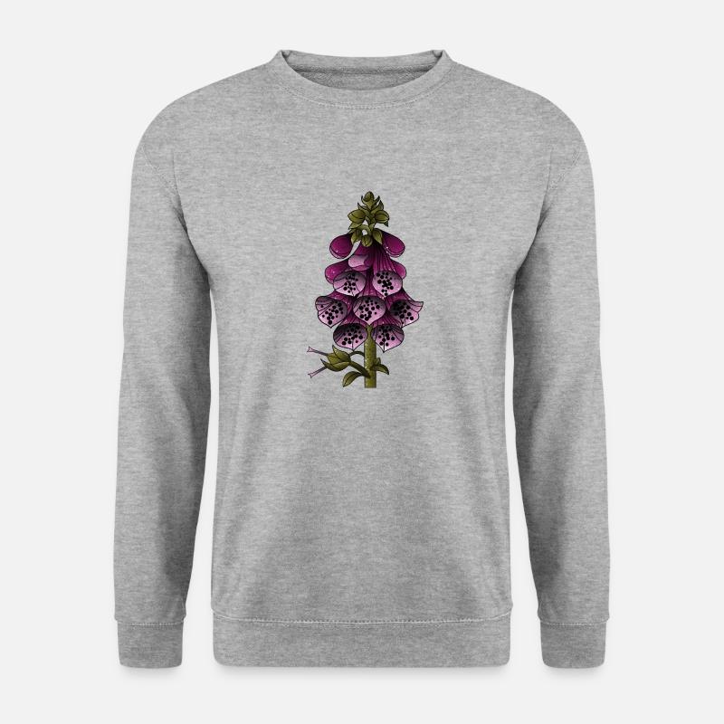 Fingerhut - Unisex Pullover - Weißgrau meliert