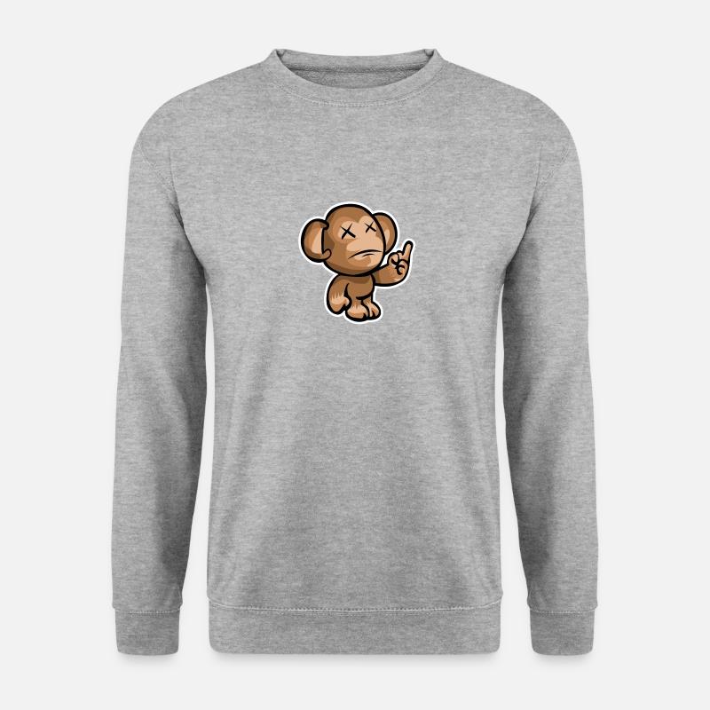 monkey - Unisex Sweatshirt - salt & pepper