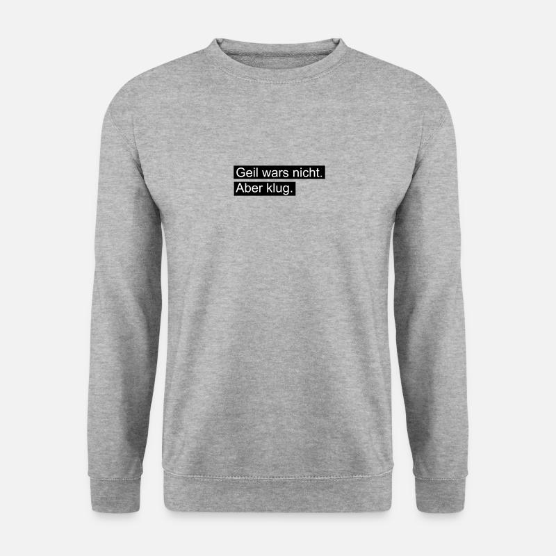schallwig_01 - Unisex Pullover - Weißgrau meliert