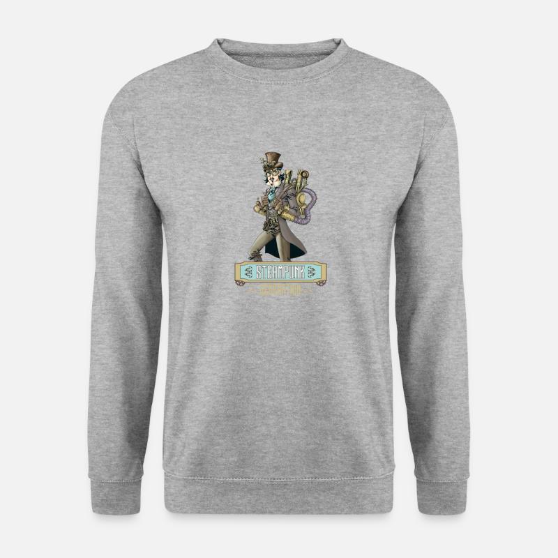 Steampunk generation - Unisex Sweatshirt - salt & pepper