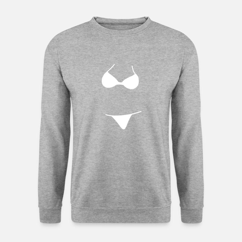 Bikini logo - Unisex Sweatshirt - salt & pepper