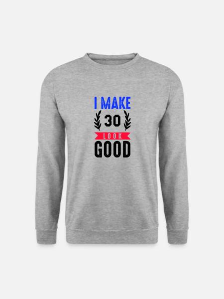look good 30 - Unisex Sweatshirt - salt & pepper