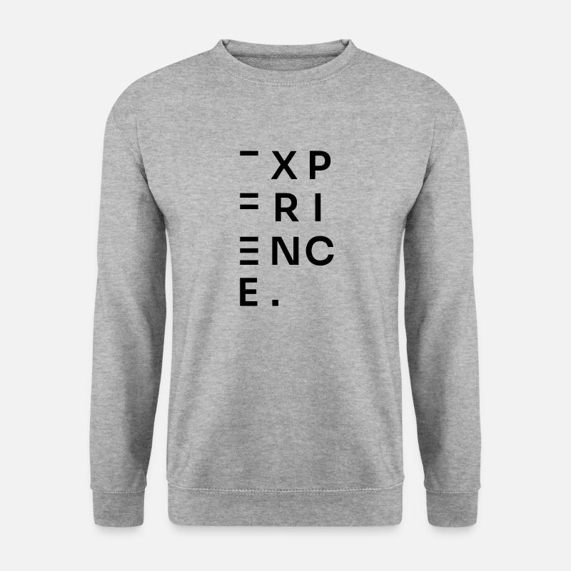 EXPERIENCE - Unisex Sweatshirt - salt & pepper