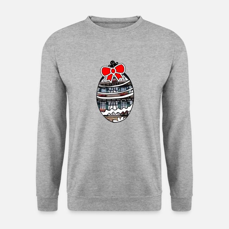 Alsace Easter egg - Unisex Sweatshirt - salt & pepper