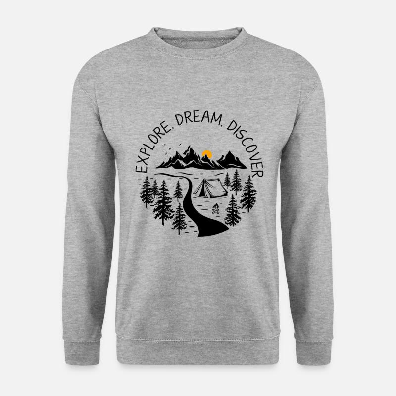 wilderness - Unisex Sweatshirt - salt & pepper