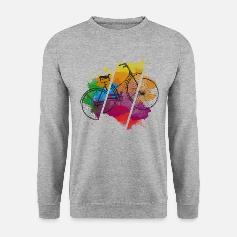 bicycle - Unisex Sweatshirt - salt & pepper