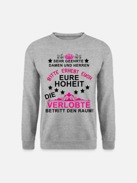 Fiancée - Sweat-shirt Unisexe - gris chiné