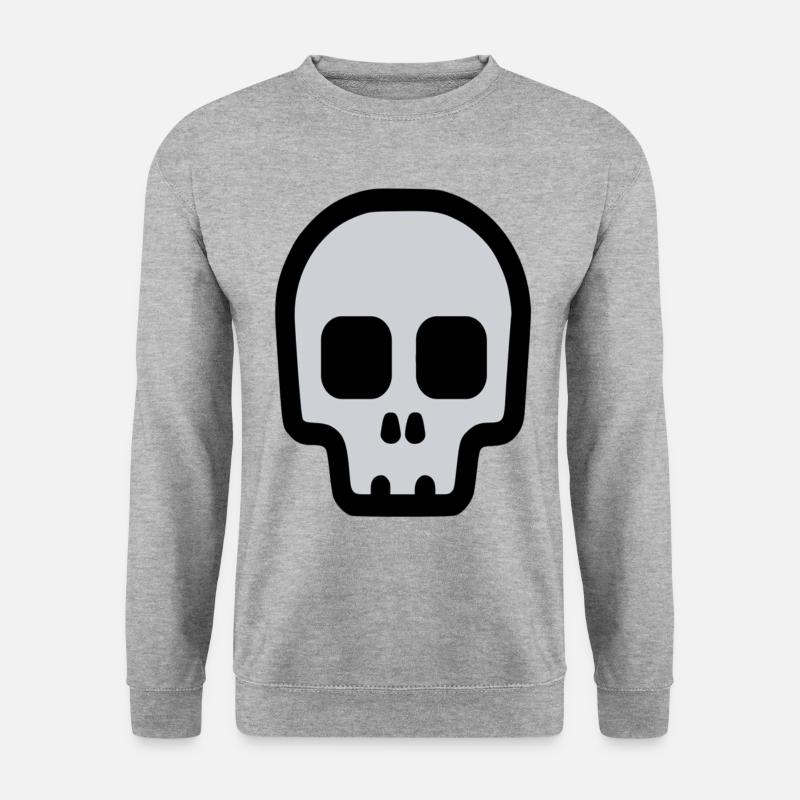 scull - Unisex Sweatshirt - salt & pepper