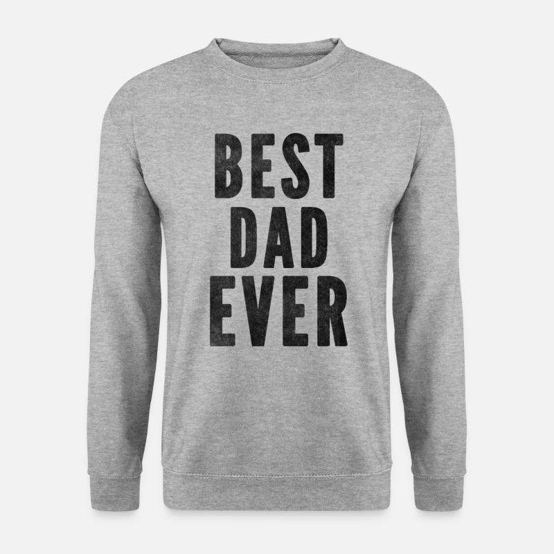 Bester Vater Aller Zeiten - Unisex Pullover - Weißgrau meliert
