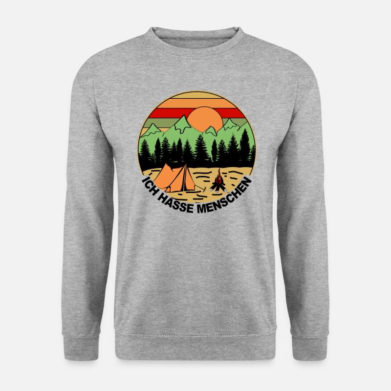 I hate people - Unisex Sweatshirt - salt & pepper