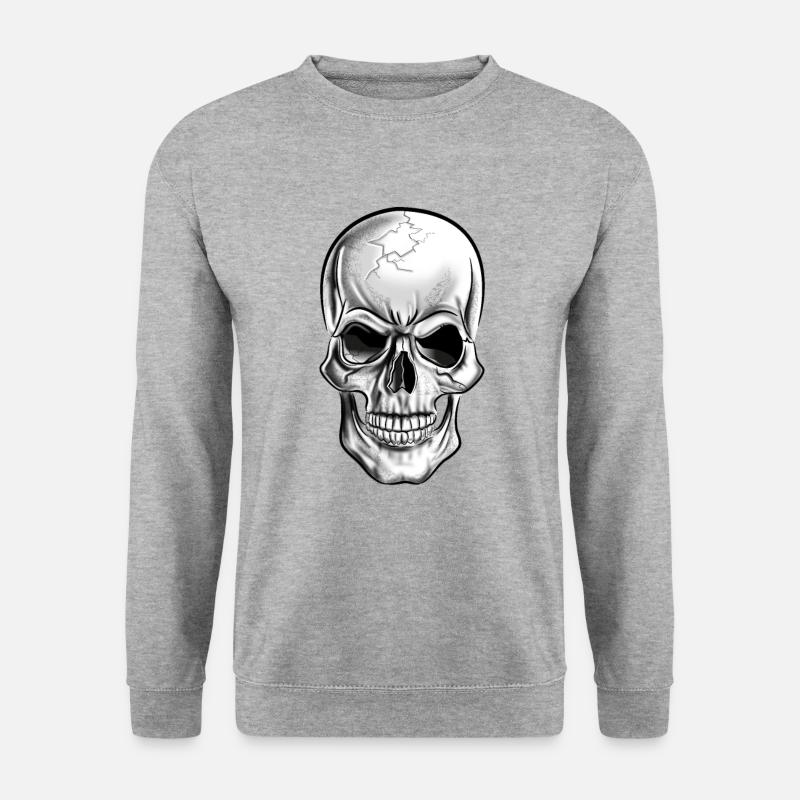 Skull, Skull, Skull, Skull - Unisex Sweatshirt - salt & pepper