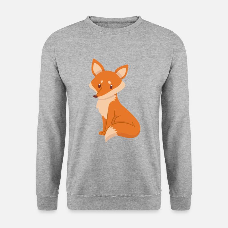 Fox - Unisex Sweatshirt - salt & pepper