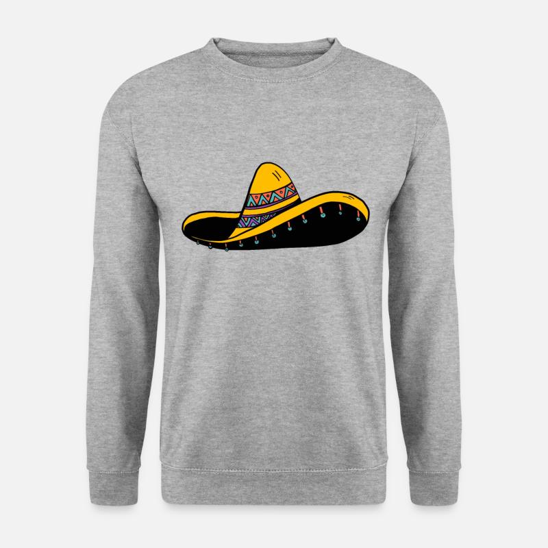 Sombrero - Unisex Pullover - Weißgrau meliert
