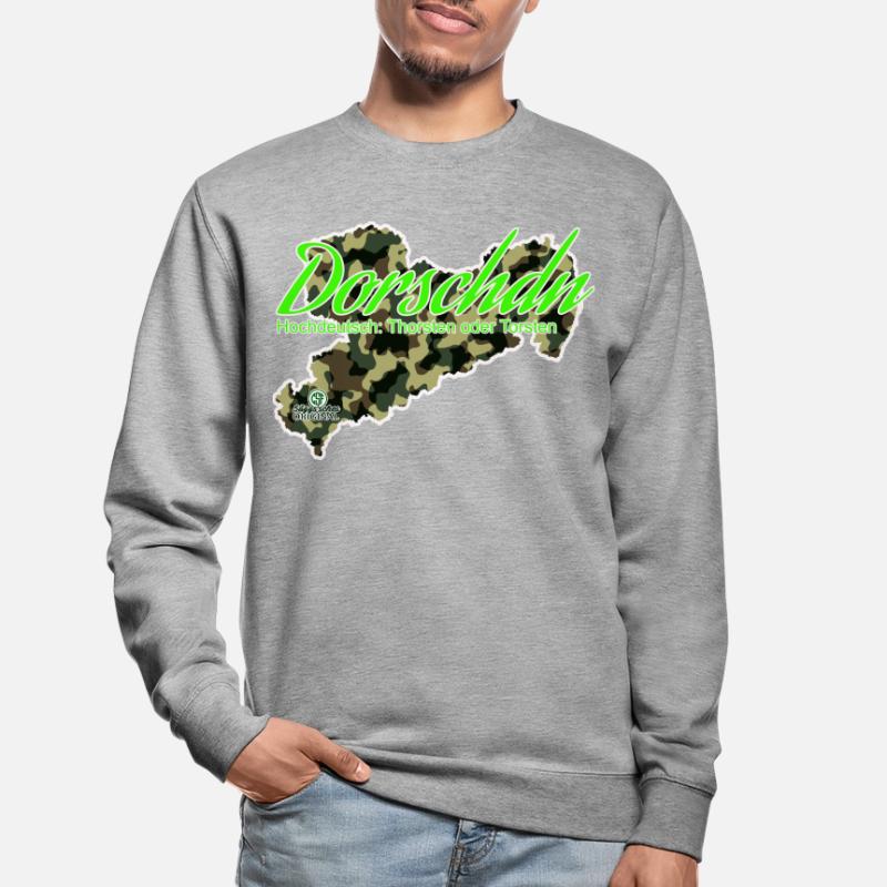Dorschdn - Thorsten oder Torsten - Säggsch Unisex Pullover