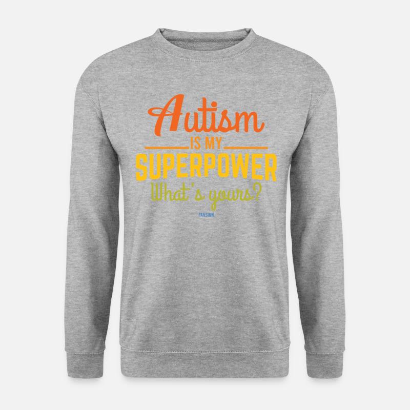 Autism especially developmental disorder - Unisex Sweatshirt - salt & pepper