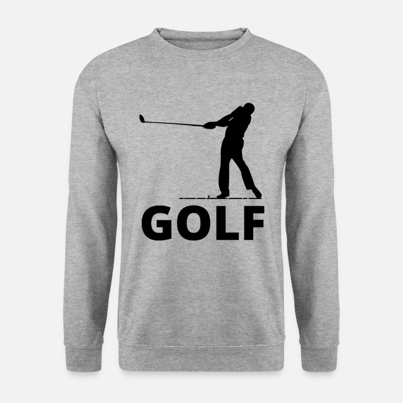 golf - Unisex Sweatshirt - salt & pepper