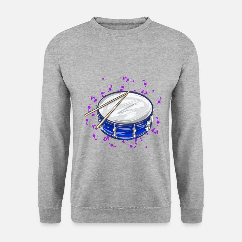 drum - Unisex Sweatshirt - salt & pepper
