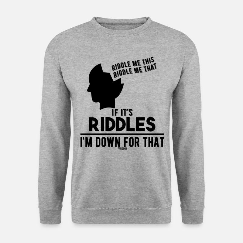 Puzzles nerd puzzling - Unisex Sweatshirt - salt & pepper
