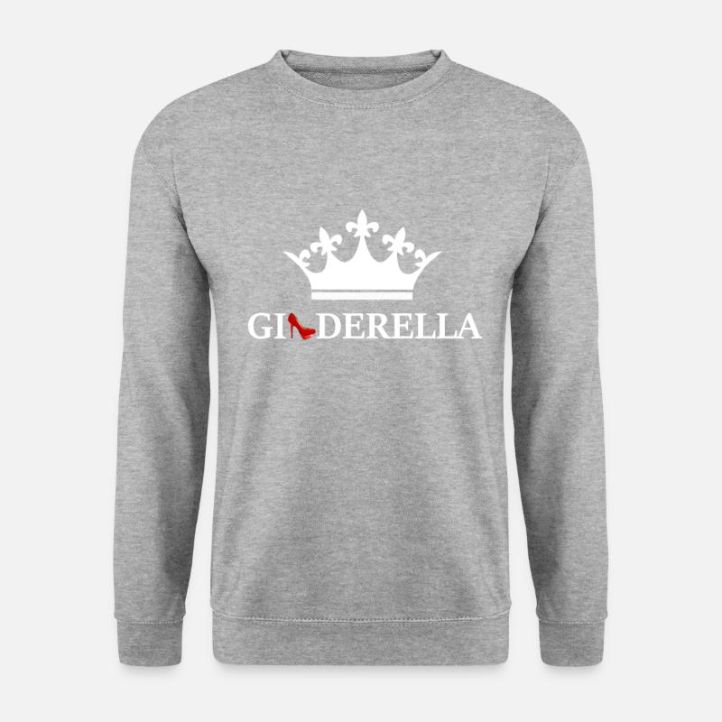 Conception de femmes Gendrillon - Sweat-shirt Unisexe - gris chiné