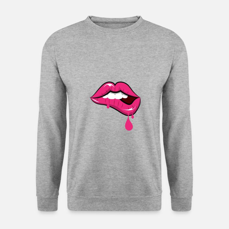 Rainbow, Botox, Glossy, Lipgloss, Slimy - Unisex Sweatshirt - salt & pepper