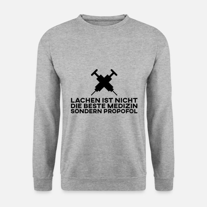 Altenpflegerin Geschenk - Unisex Pullover - Weißgrau meliert