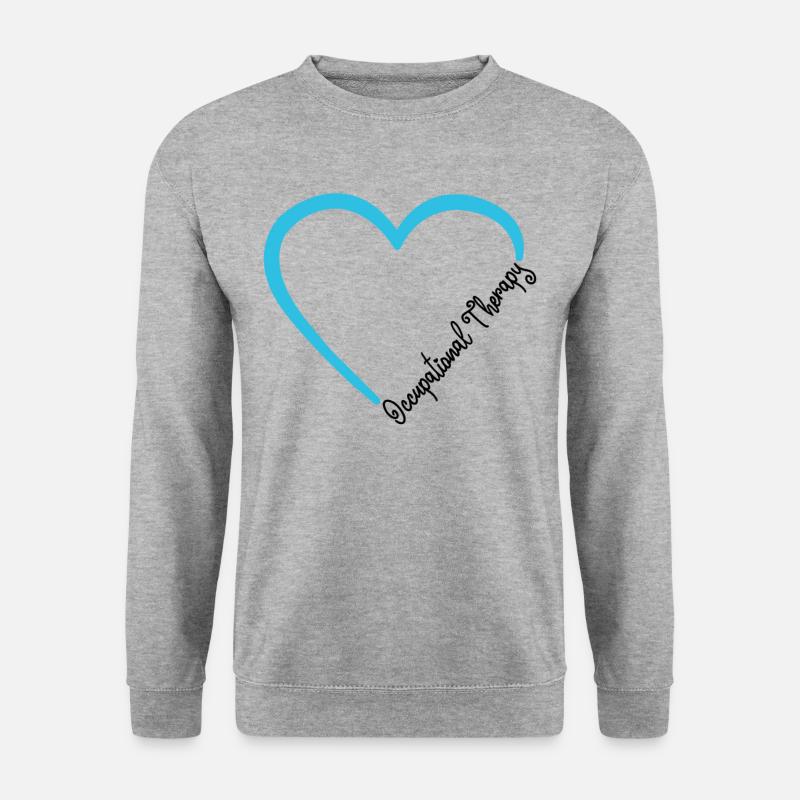 Ergotherapeut Occupational Therapy - Unisex Pullover - Weißgrau meliert
