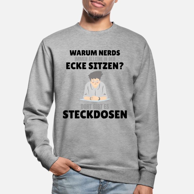 Nerds Nerd Programmierer Informatiker Computer Unisex Pullover
