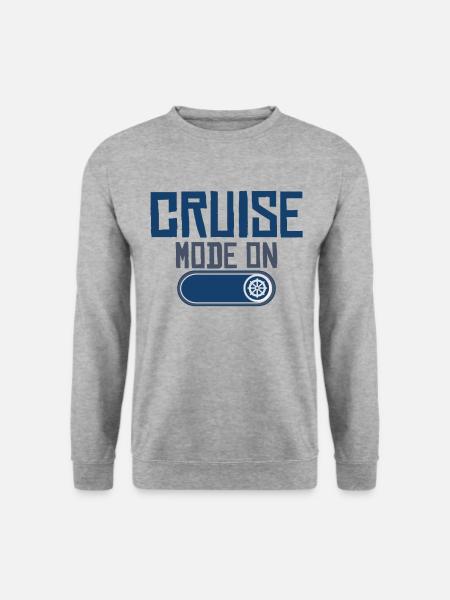 Cruise Cruise Cruise Cruise Cruise Vacation - Unisex Sweatshirt - salt & pepper