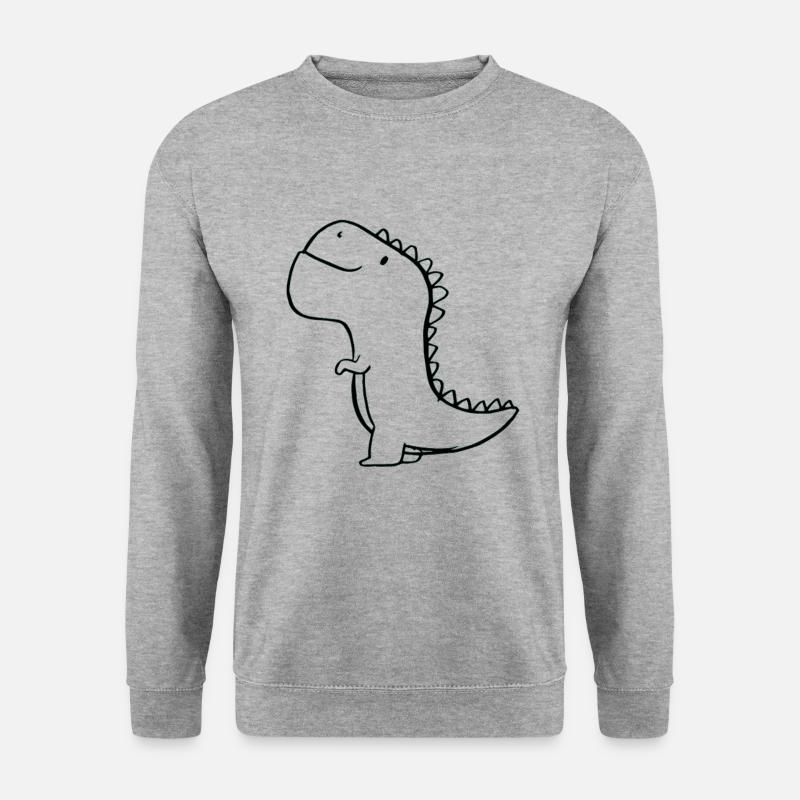 cute dino - Unisex Sweatshirt - salt & pepper