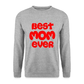 Mother's Day, Mother's Day, Mother's Day, Mother's - Unisex Sweatshirt - salt & pepper - Front - Alina (178cm) & Michal (187cm)