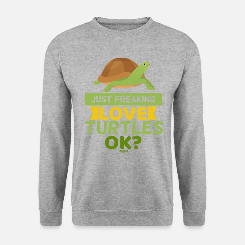 turtle - Unisex Sweatshirt - salt & pepper