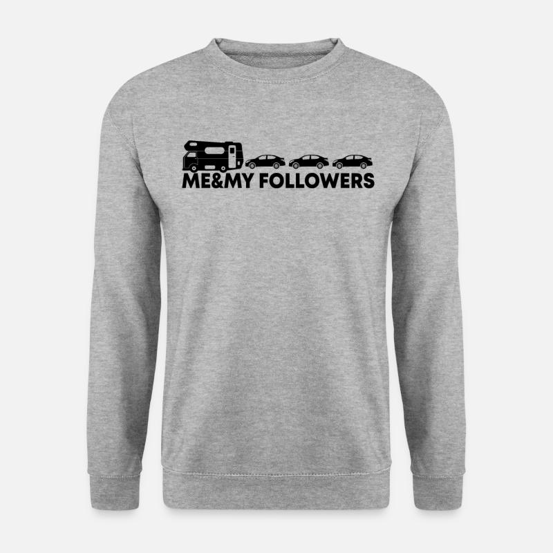 Camping Camper Camper Gift - Unisex Sweatshirt - salt & pepper