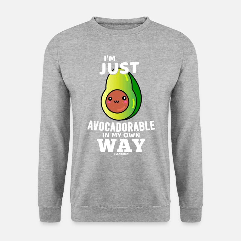 Avocado Guacamole Fruit - Unisex Sweatshirt - salt & pepper