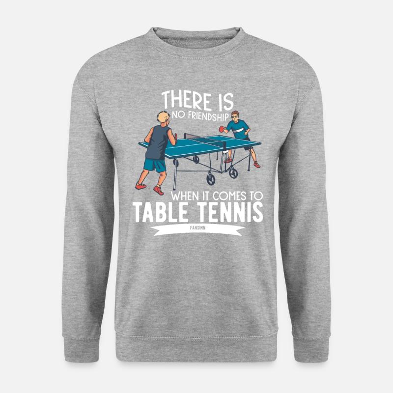 Table tennis - Unisex Sweatshirt - salt & pepper