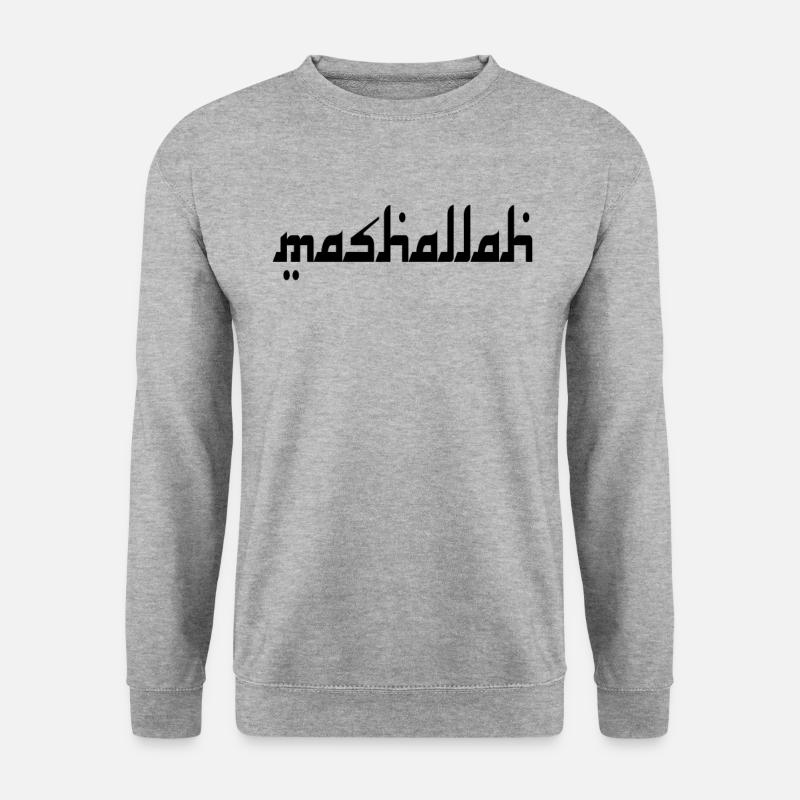 Mashallah - Unisex Pullover - Weißgrau meliert