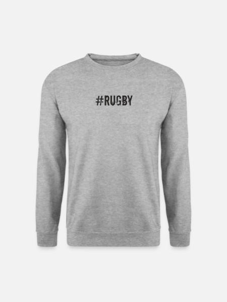 Rugby - #Rugby - Unisex Sweatshirt - salt & pepper