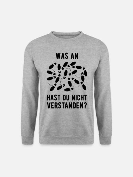 Was Am Tanzen Hast Du Nicht Verstanden Tänzer Tanz - Unisex Pullover - Weißgrau meliert