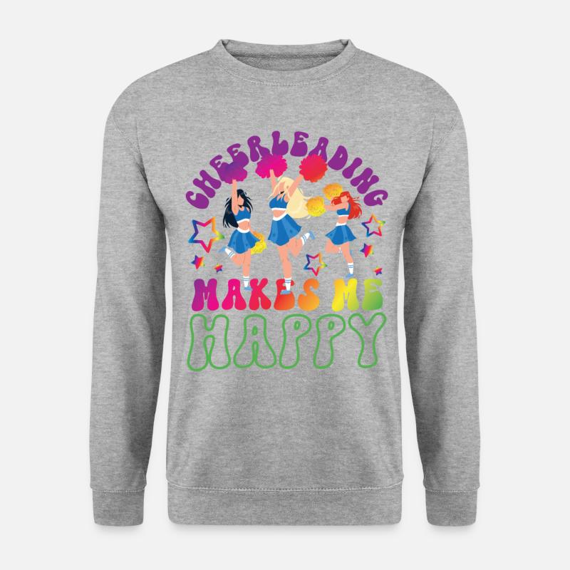 Cheer Cheerleading Cheerleading - Unisex Pullover - Weißgrau meliert