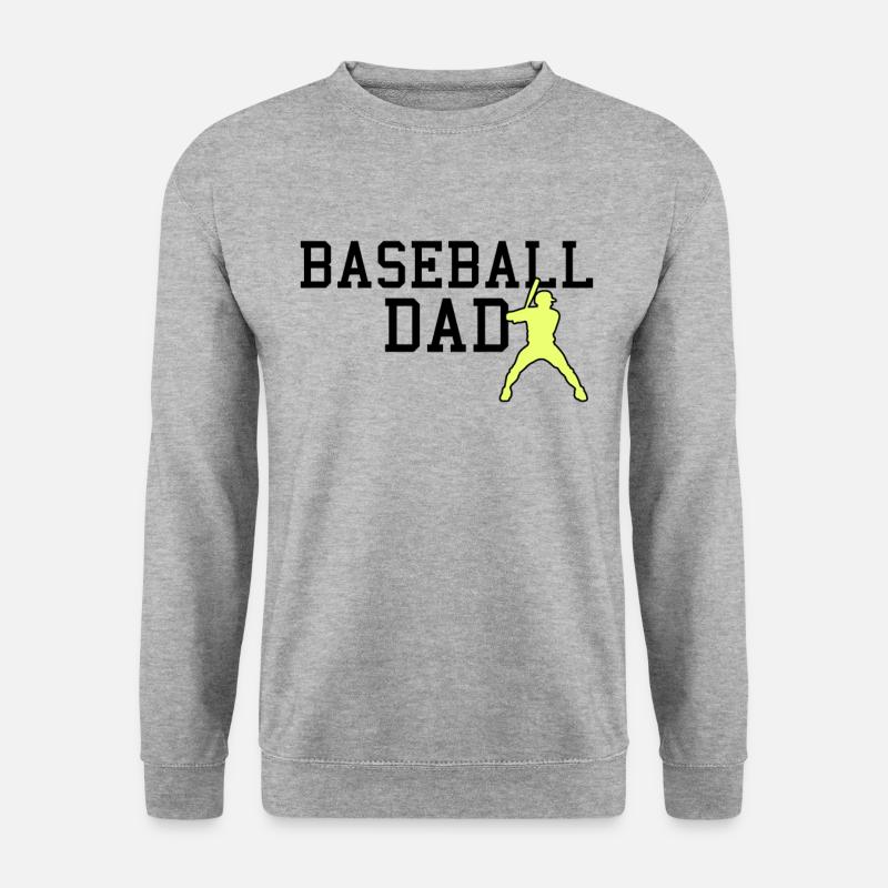 baseball dad - Unisex Sweatshirt - salt & pepper