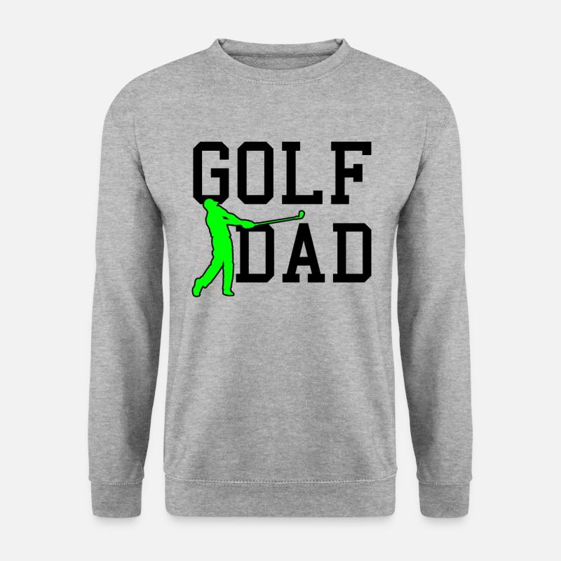 golf dad - Unisex Sweatshirt - salt & pepper