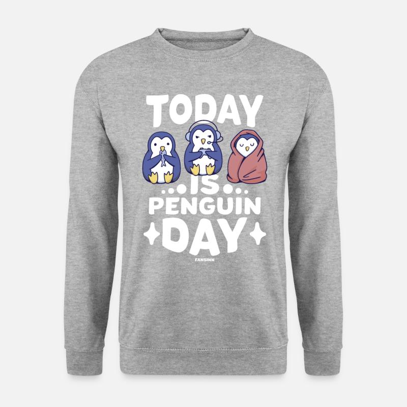 Today Is Penguin Day - Unisex Sweatshirt - salt & pepper