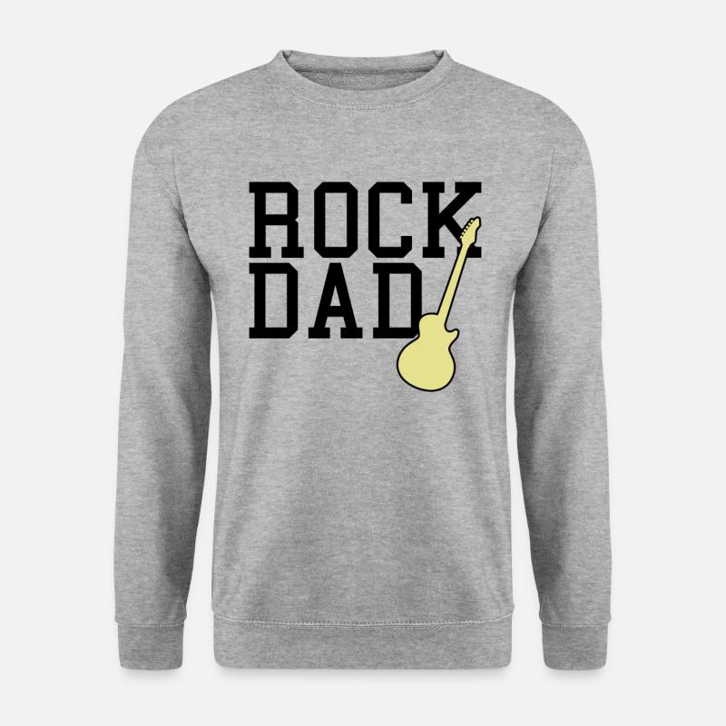rock dad - Unisex Sweatshirt - salt & pepper
