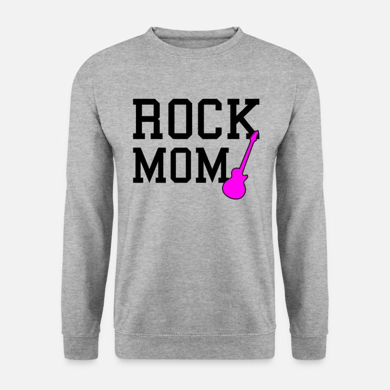 rock mom - Unisex Sweatshirt - salt & pepper